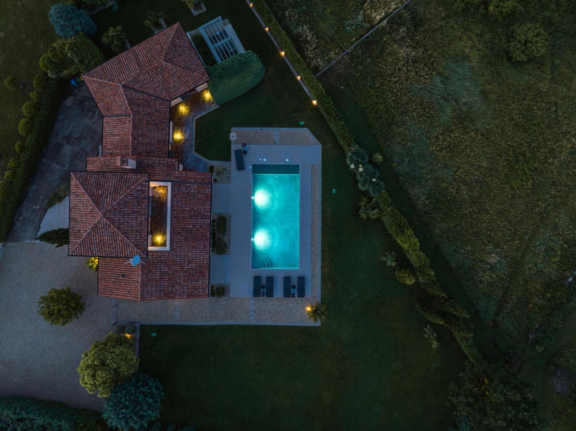 Villa Labin In Zartinj - Luxury Privacy Heated Pool With Auto Cover Exterior foto